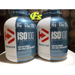 ISO 100 5LBS DYMATIZE WHEY PROTEIN ISOLATE HYDROLYZED SUSU FITNES