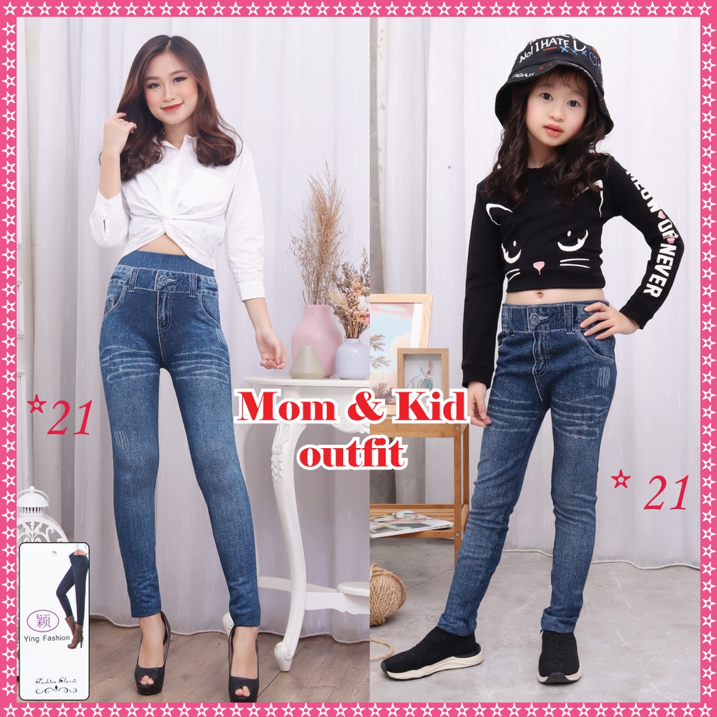 Legging Jeans anak # 21 / Legging anak / legging jeans import