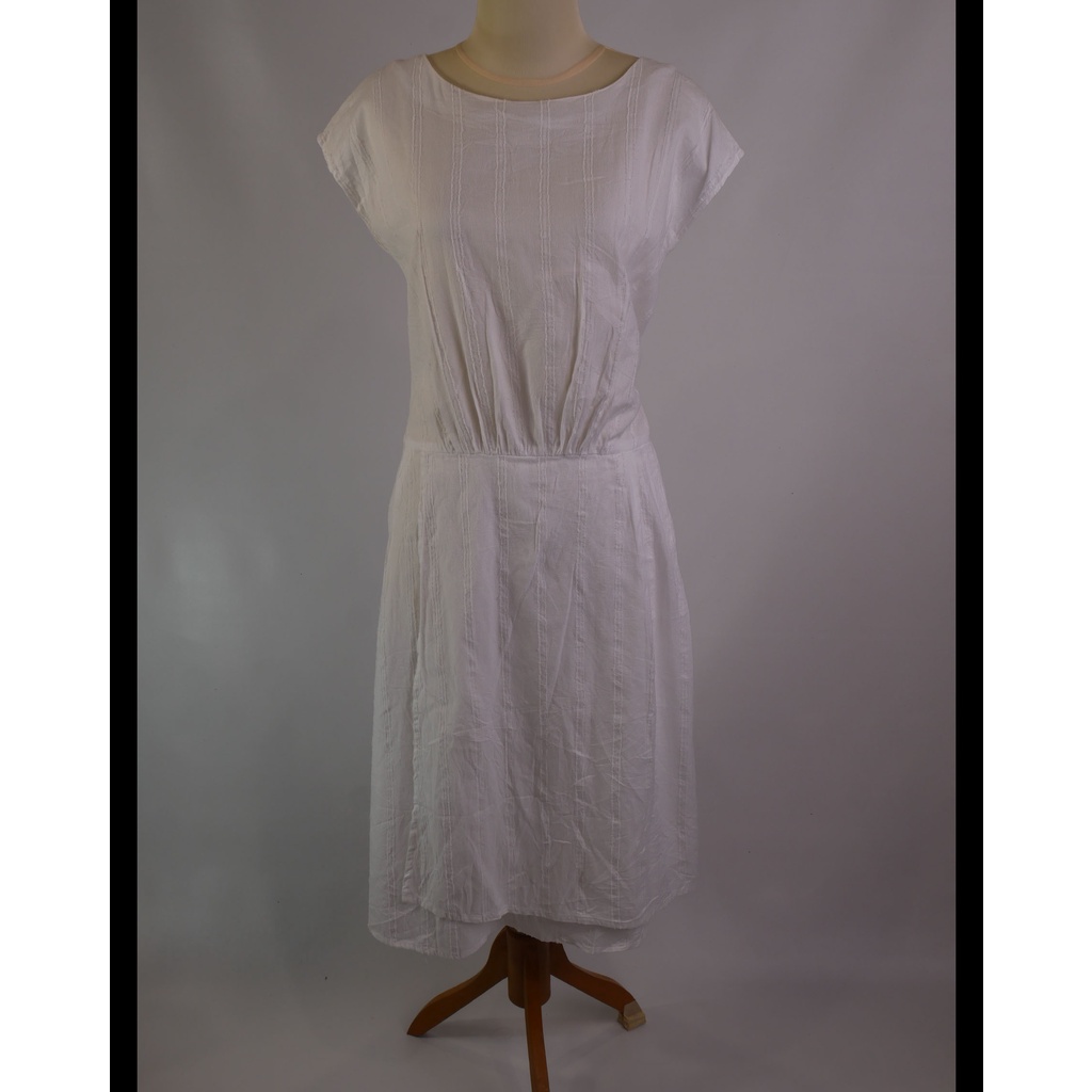 Dress Katun Putih Embroidery Studio Clip (DK1.13) Image 2