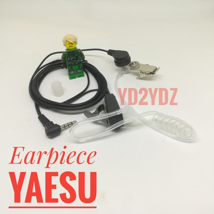 Headset fbi yaesu vx3r vx5r ft60 handsfree vx3 vx5 vx-3r vx-5r earpiece ft60r microphone extramic