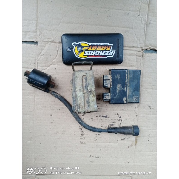 cdi dan coil jupiter mx135 mx 135 original 4 speed