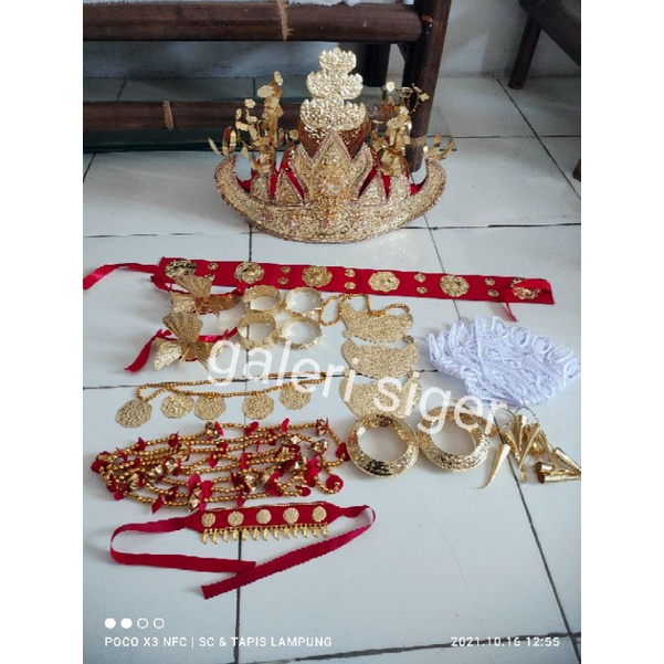 set siger cewe dan aksesoris cewe wanita lampung