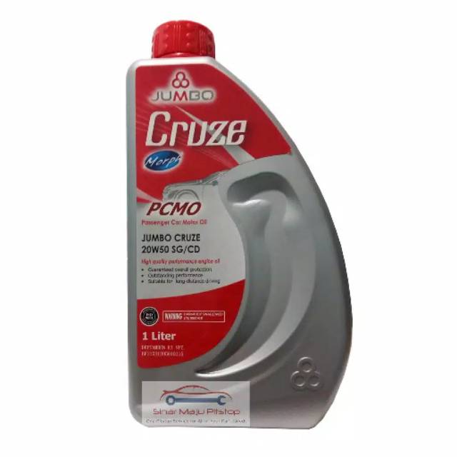 Promo cuci gudang Oli Jumbo Cruze 20w50 1 liter(Onderdil,sparepart,variasi Rembang)