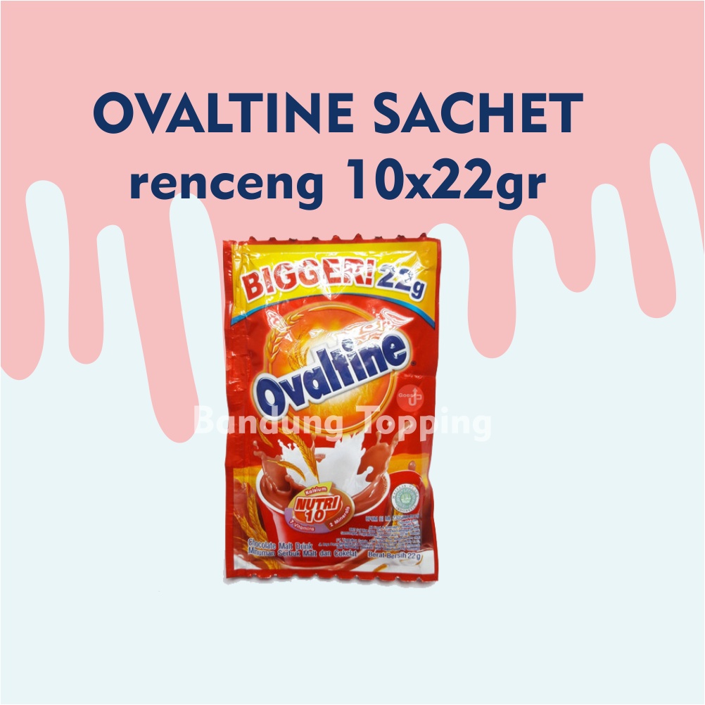 Ovaltine sachet renceng