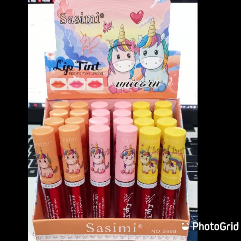 [LUSINAN] LIP TINT SASIMI BEAUTY AQUA MOISTURIZING No. S848