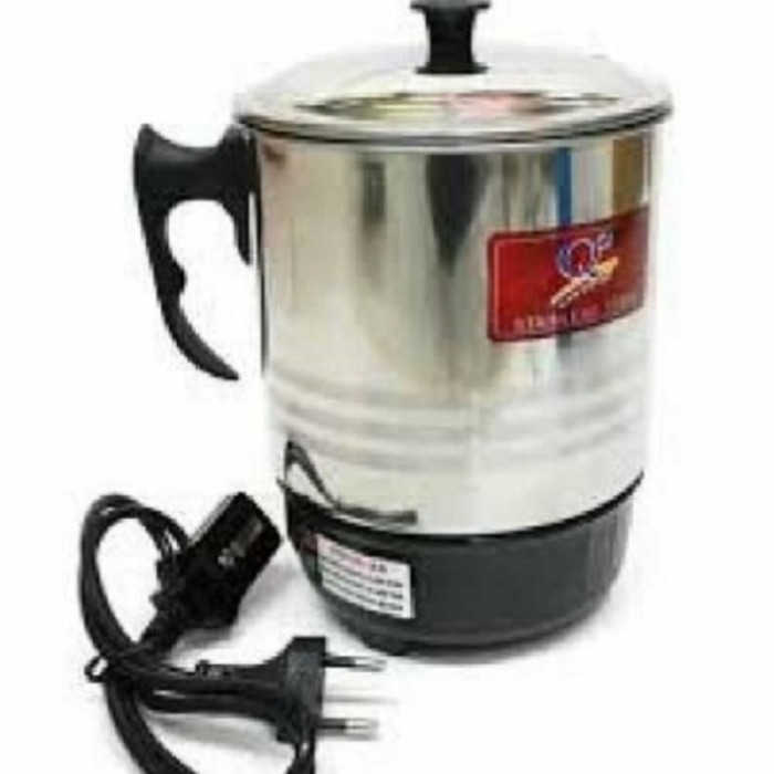 TEKO LISTRIK PEMANAS 11CM 12CM TECO ESKAN STENLIS MUG ELEKTRIK ELECTRIC HEATING CUP HYPERLITE 220V