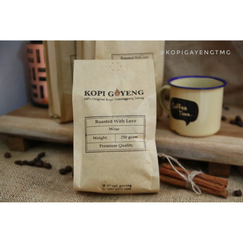 

Kopi Wine 250 gram
