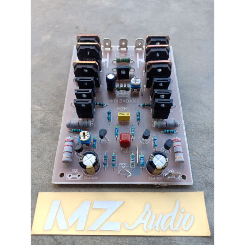 Driver amplifier audio nkri badak mz audio