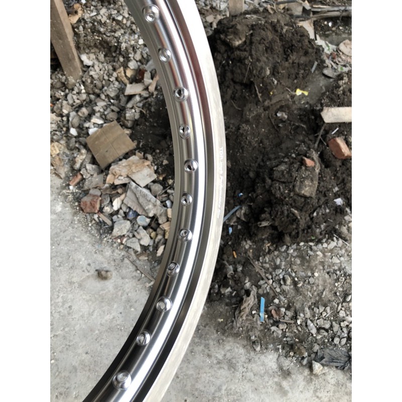 velg tdr wx ring 17 silver ukuran 185