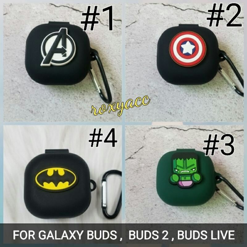 CASE SAMSUNG GALAXY BUDS , BUDS 2 , BUDS LIVE SOFTCASE SILIKON RUBBER TWS PROTECTOR