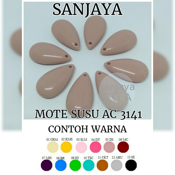 MOTE SUSU / MANIK SUSU / MANIK SUSU GLOSSY / MANIK SUSU TETES / MOTE SUSU AC 3141