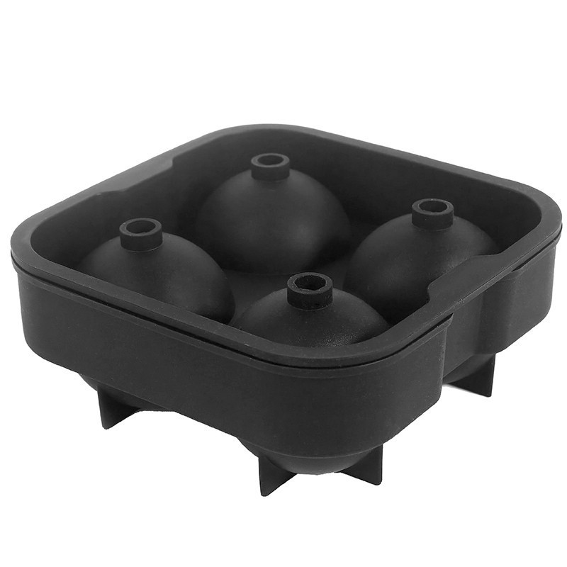 TEENRA Cetakan Es Batu Ice Ball Maker Silicone - TW-159 - Black