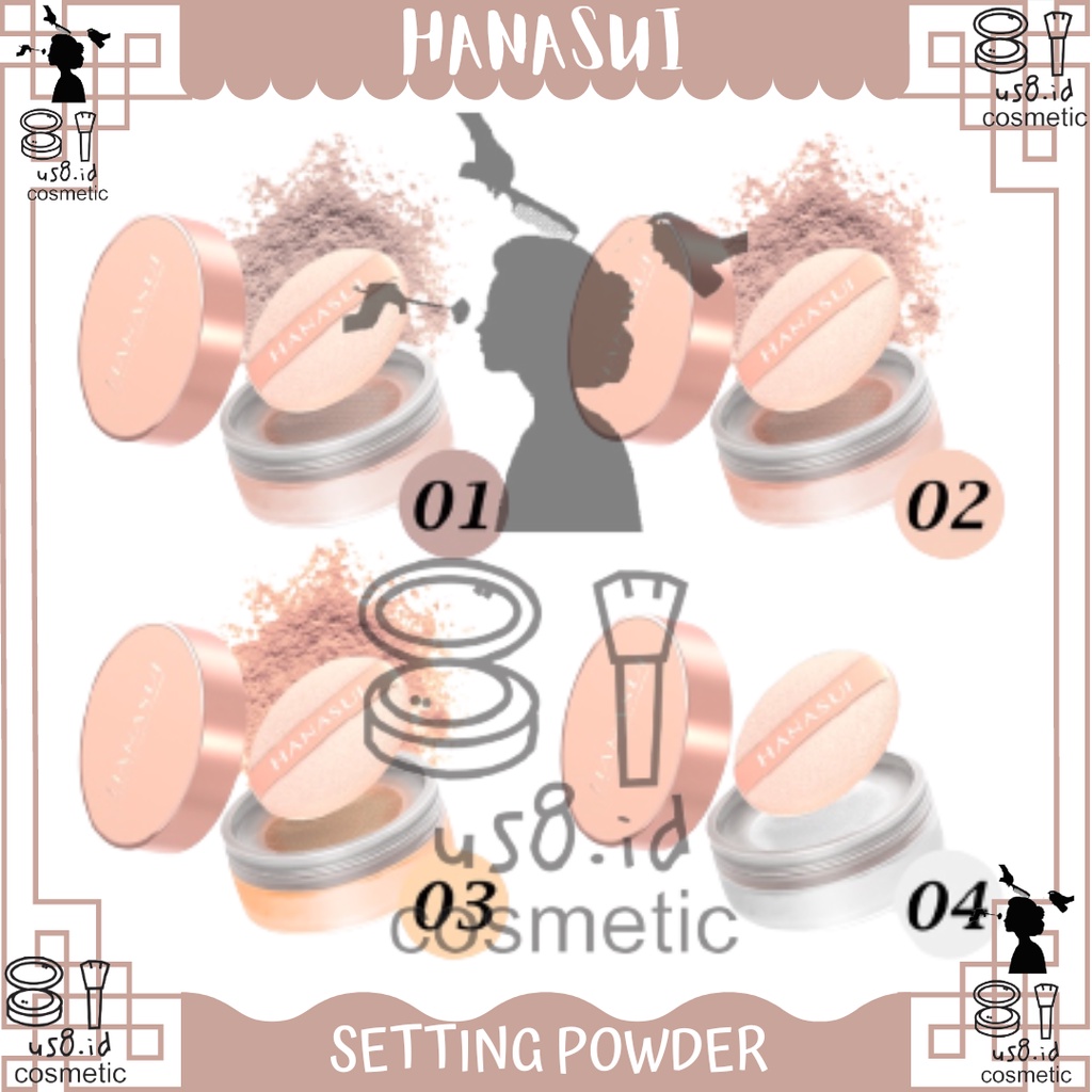 HANASUI Perfect Fit Setting Powder || HANASUI PERFECT FIT POWDER FOUNDATION / HANASUI BEDAK PADAT | Loose Powder | Bedak | BPOM