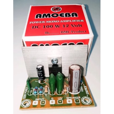 Kit Power Amplifier Mono 100W DC 12 Volt By BME