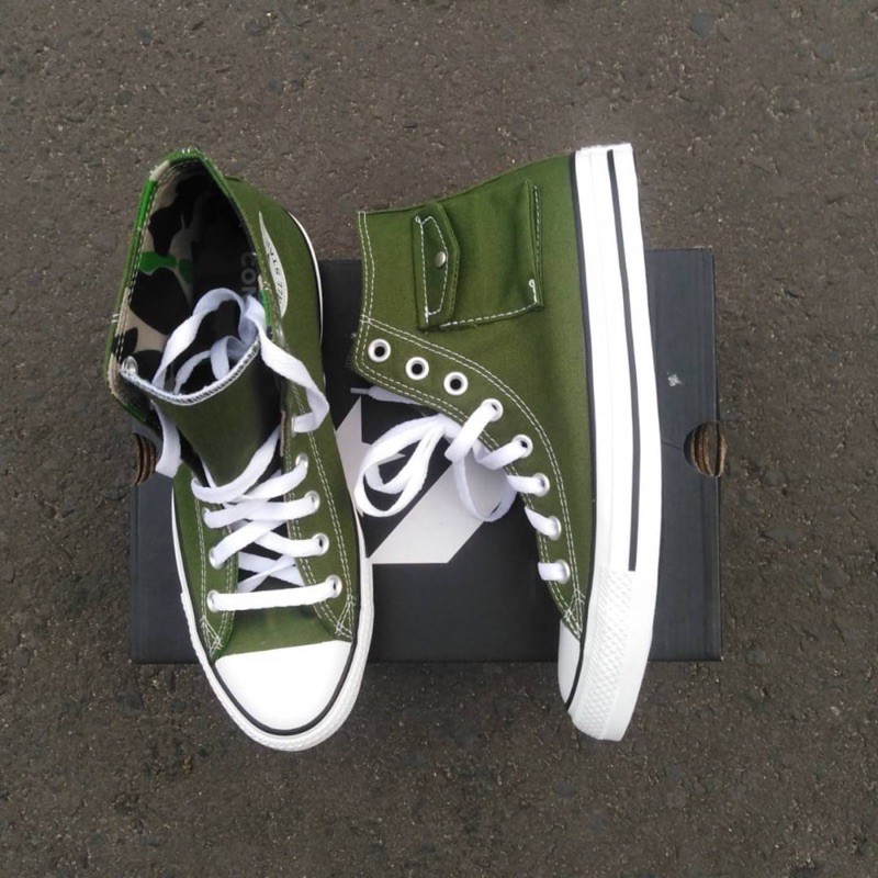 Converse CTAS Hi Pocket Green (167182C)