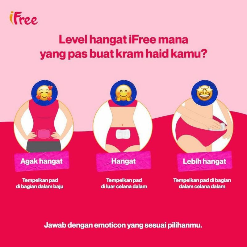 IFREE PAD Terapi Hangat untuk HAID