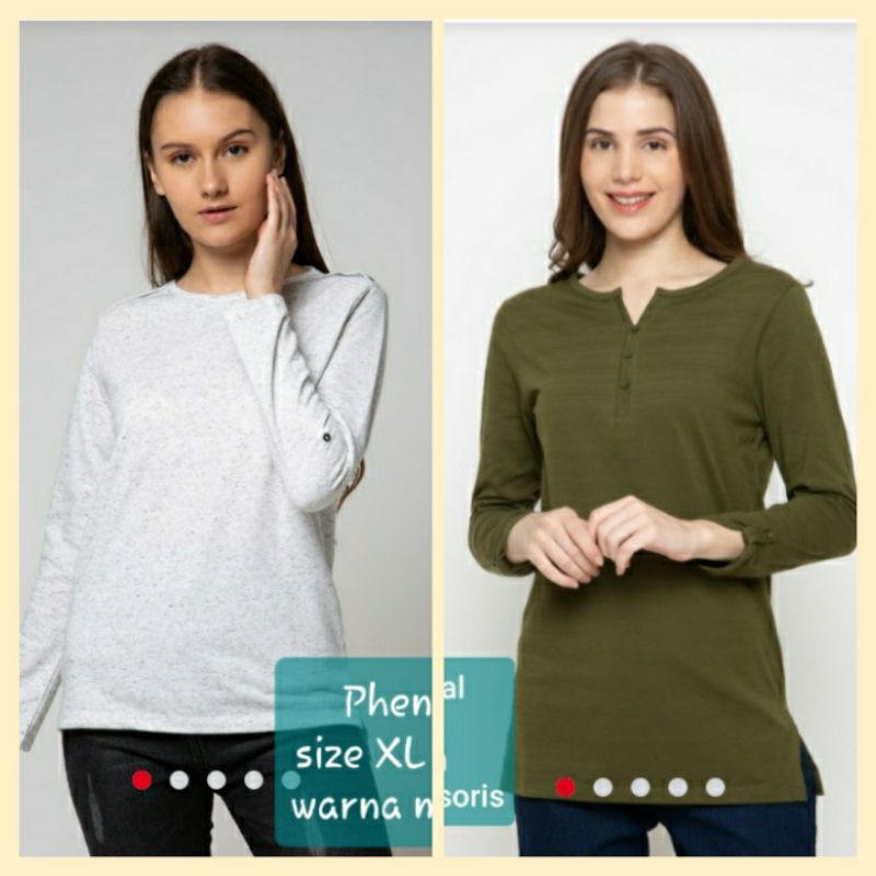 Atasan Wanita Blus Kaos PHENOMENAL MATAHARI Size XL