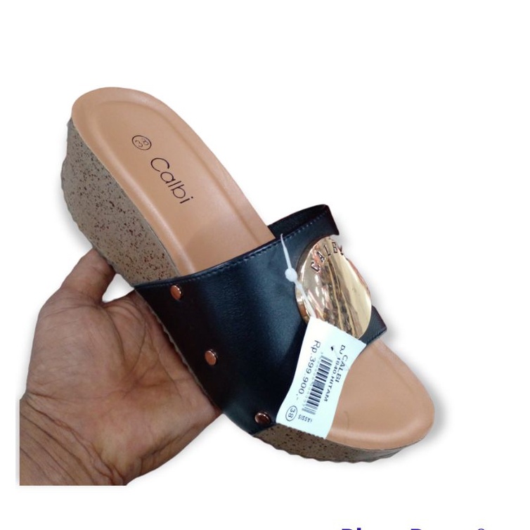 Calbi Dj 1840 sandal wanita sandal wedges premium