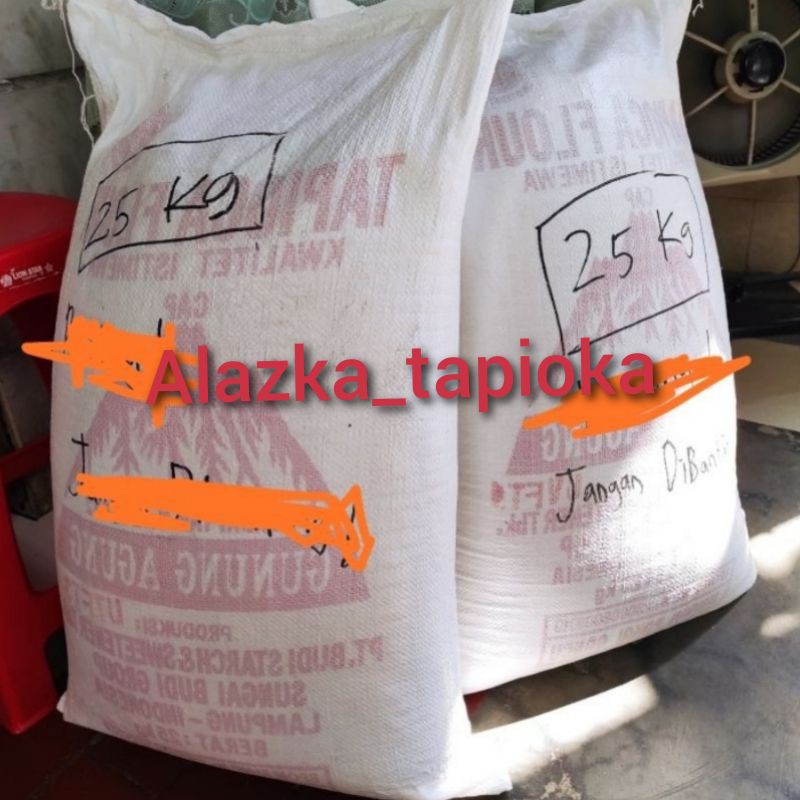 

Tepung Tapioka Kasar ala Ayam Shilin / Shihlin Khusus 1 Karung (25kg)