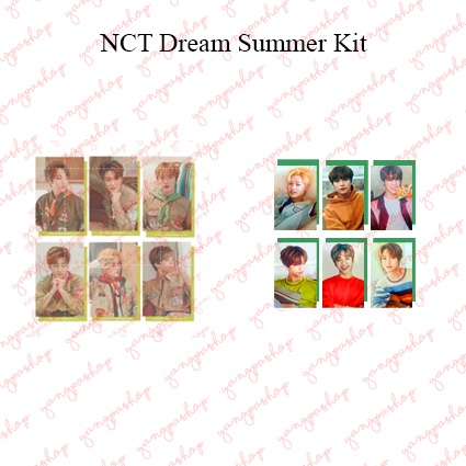 [READY / SET] DREAM 2019 SUMMER VACATION KIT NDRE WITHDRAMA BENEFIT PHOTOCARD FAN MADE UNOFFICIAL YA