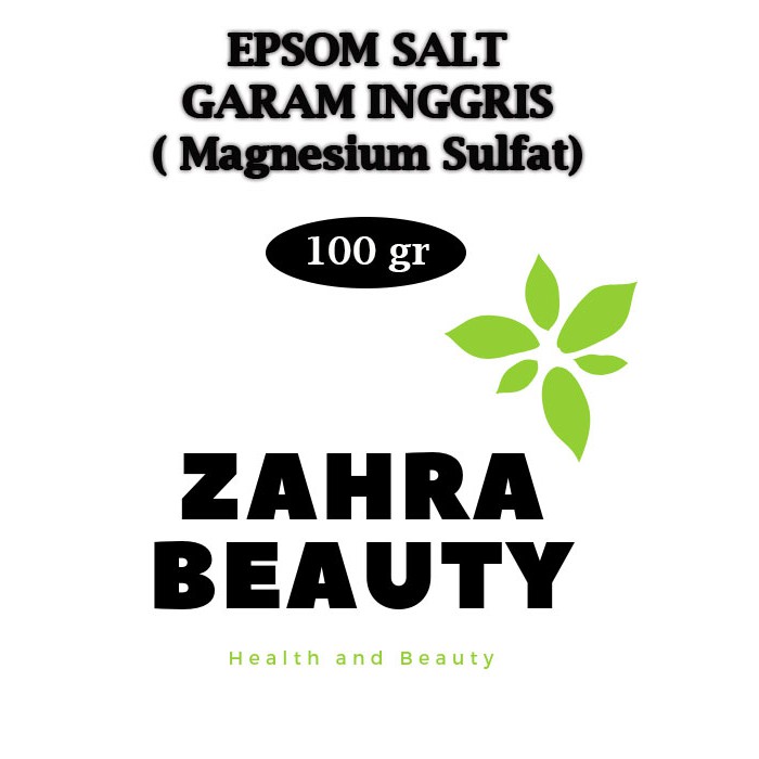 EPSOM SALT PURE 100 % / GARAM INGGRIS / MAGNESIUM SULFAT