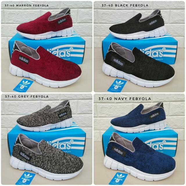 SEPATU SPORT RAJUT ADIDAS