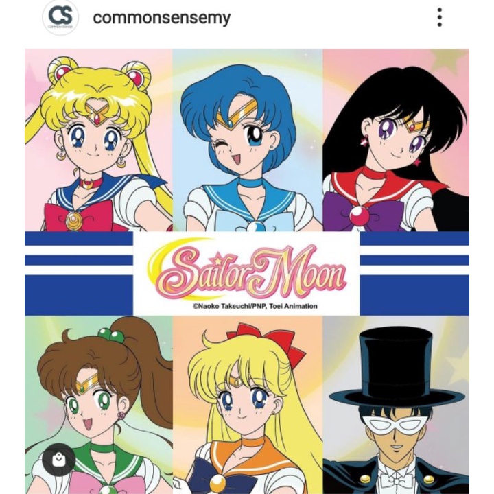 Kaos Sailor Moon Pink