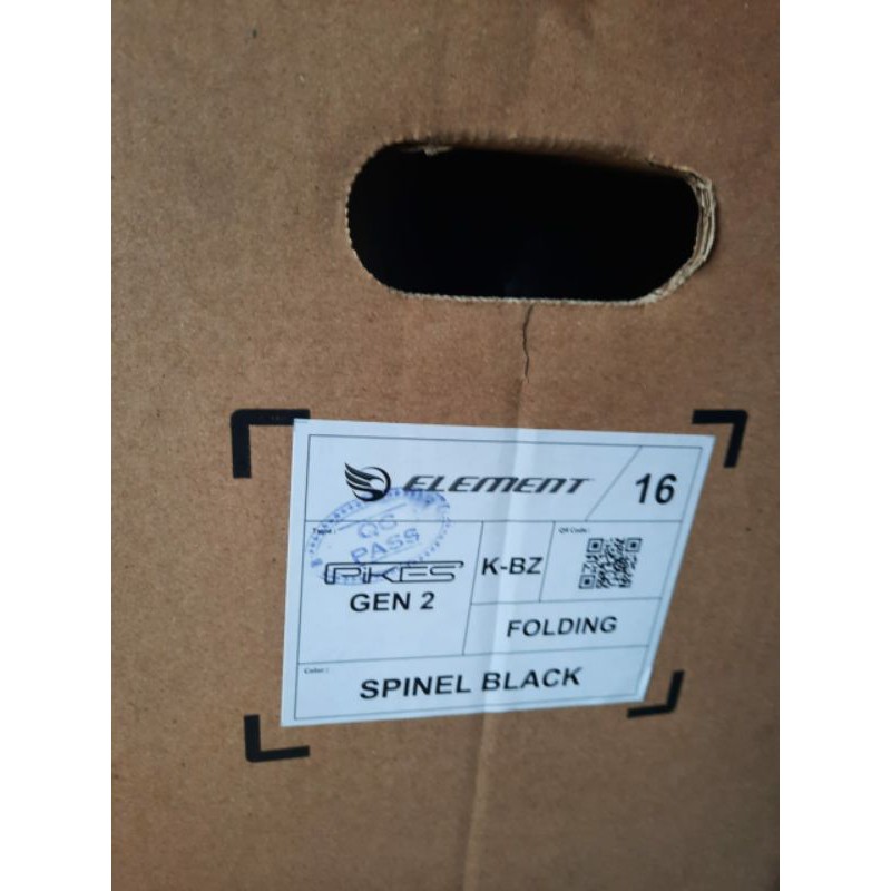 Pikes gen 2 spinel black