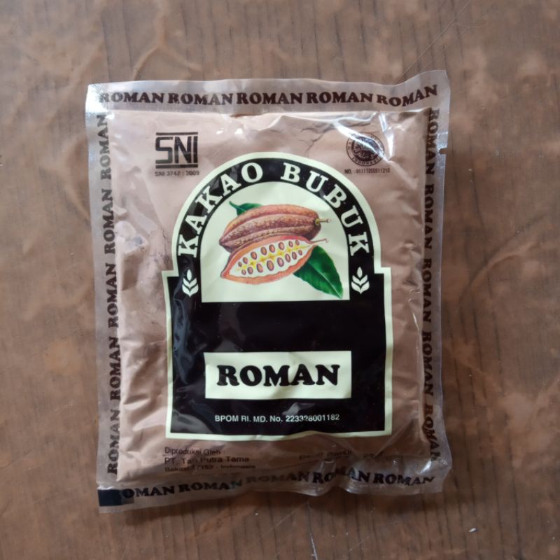 

coklat bubuk merk roman 35 gr per sachet / coklat bubuk kemasan