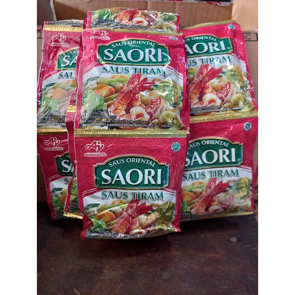 

Saori Saos Tiram Renteng isi 10 sachet @ 23ml