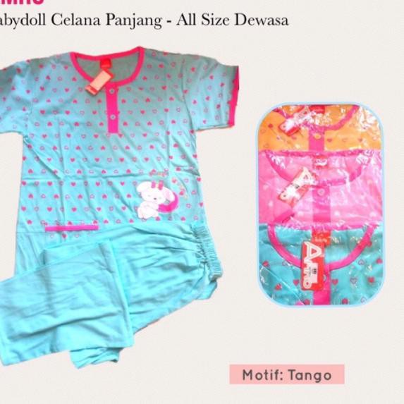 Big Sale.. BABY DOLL AMRO CELANA PANJANG ALL SIZE DEWASA - babydoll - baju tidur piyama menyusui