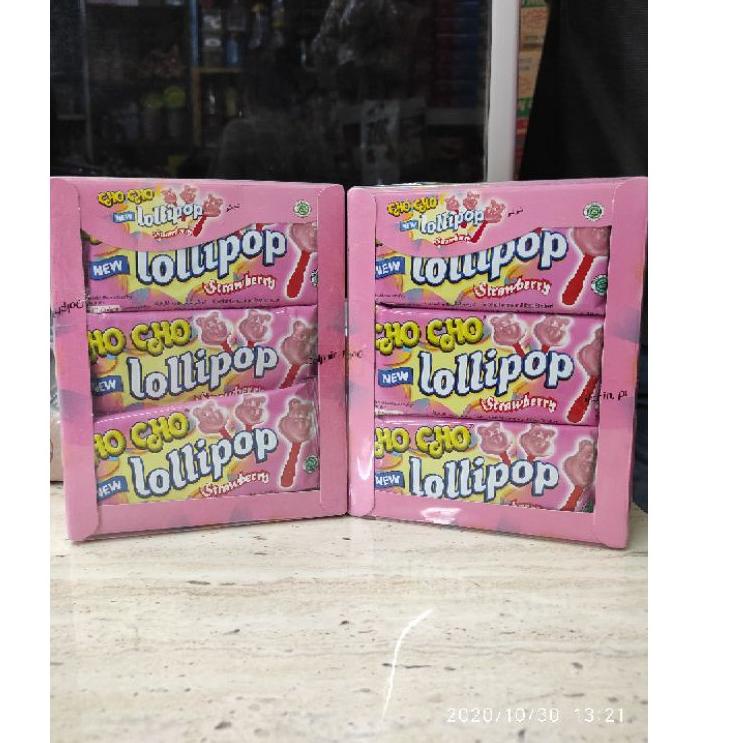 

[KODE 70P0H] Cho Cho Lollipop (1 pack isi 24 pcs)