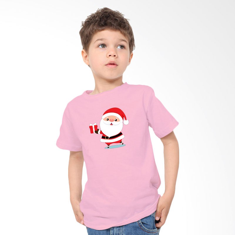 KAOS ANAK SANTA CLAUS / KAOS NATAL ANAK/ KATUN 24S