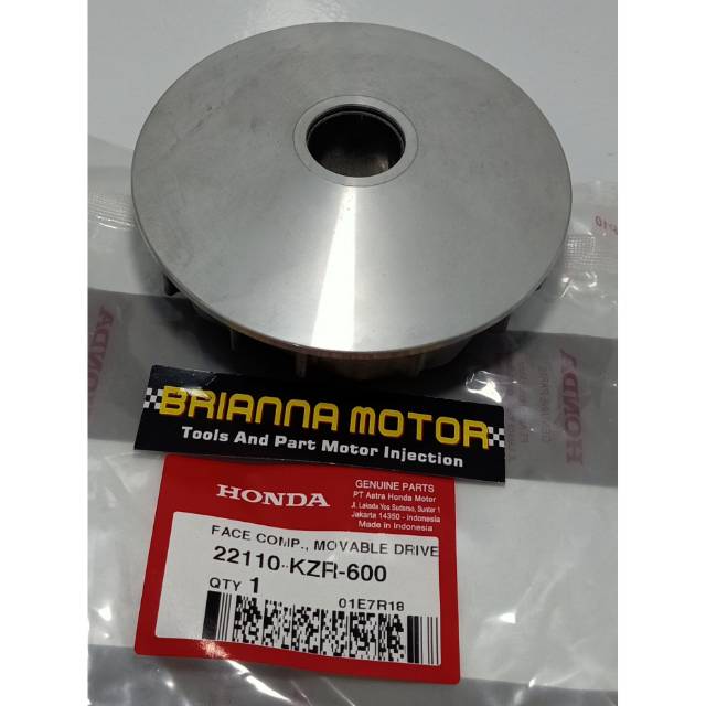 FACE COMP - RUMAH ROLLER VARIO 125 ORI HONDA 22110 KZR 600
