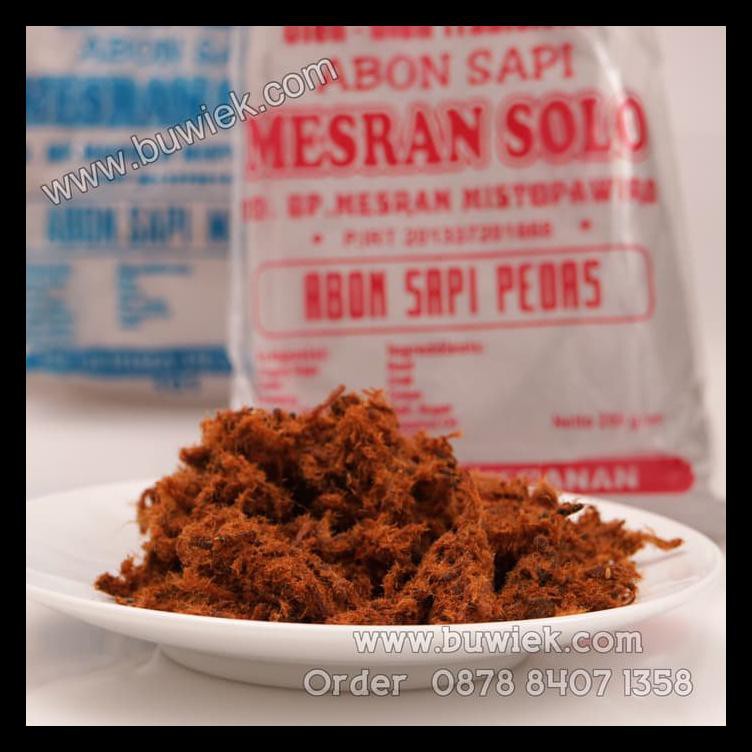 

Abon Sapi Manis 250Gram Terjamin