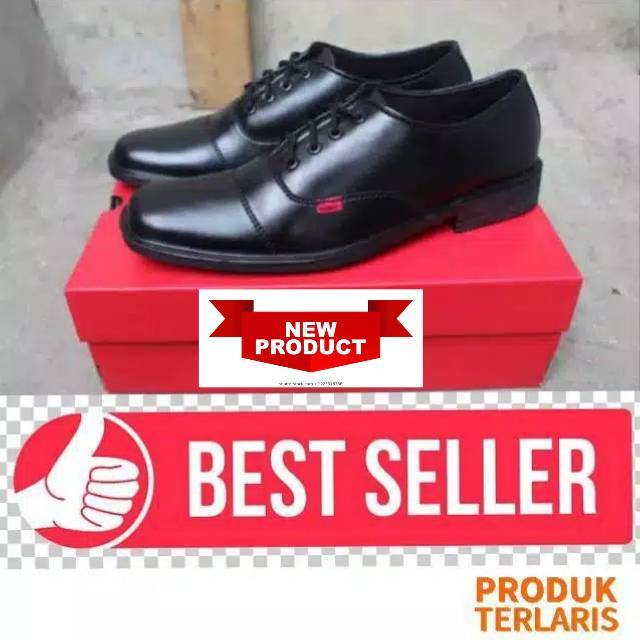 Sepatu Pantofel Santai Kasual Kerja Kuliah Pria Cowok Men Laces D