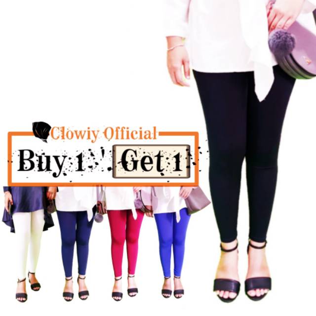 Buy One Get One Legging Panjang Jumbo