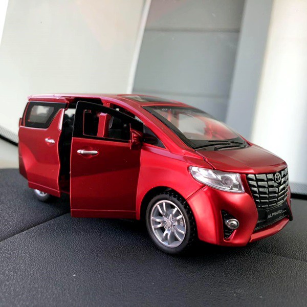 TOYOTA ALPHARD RED EDITION Parfume Pewangi Pengharum Mobil Parfum Pajangan Miniatur Diecast Mobil