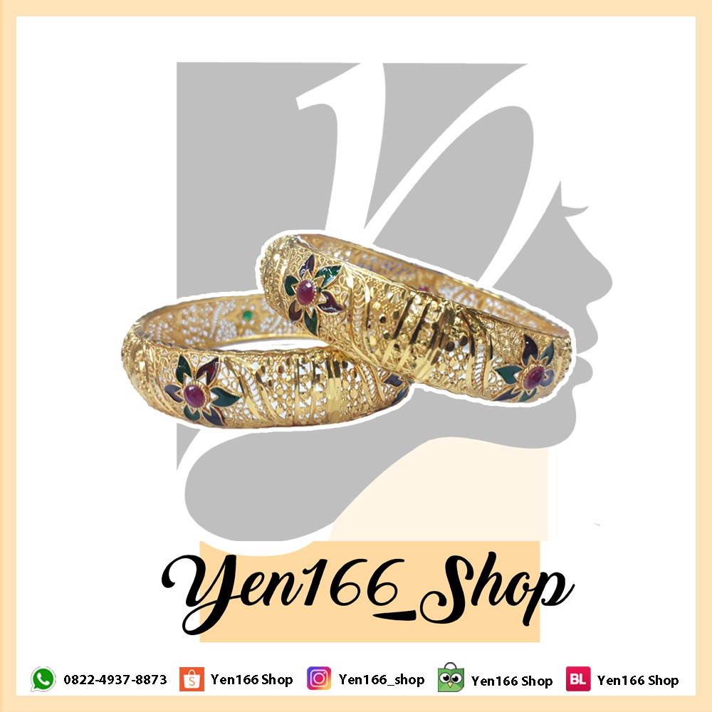 Gelang Dubai / Gelang India / Gelang Emas India / Indian Bracelets / Accessories India