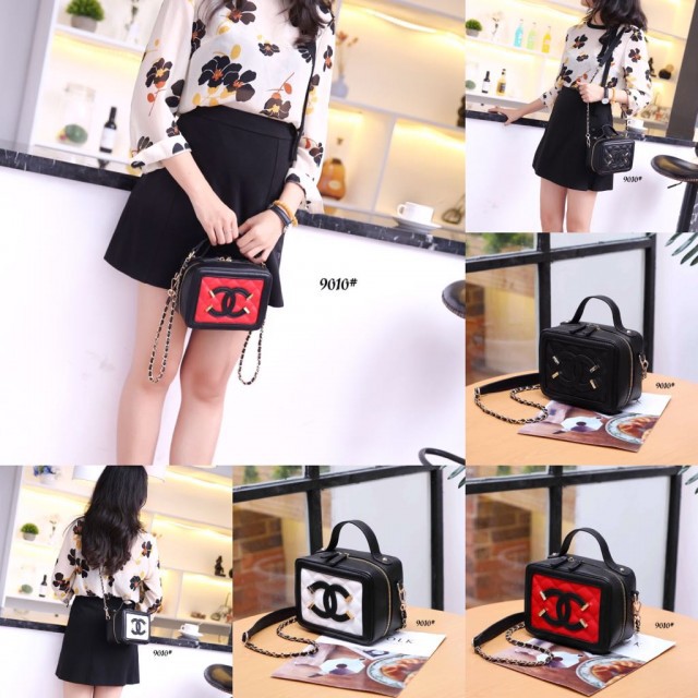 Tas Batam  Chanel Filigree Vanity 9010
