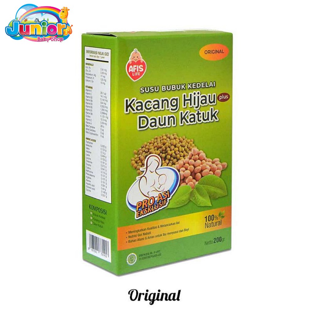 Afis Susu Bubuk Kedelai Kacang Hijau&amp;Katuk