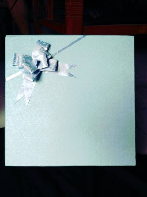 READY Gift box bunga flanel hadiah ultah kado valentine custom angka / huruf / love)