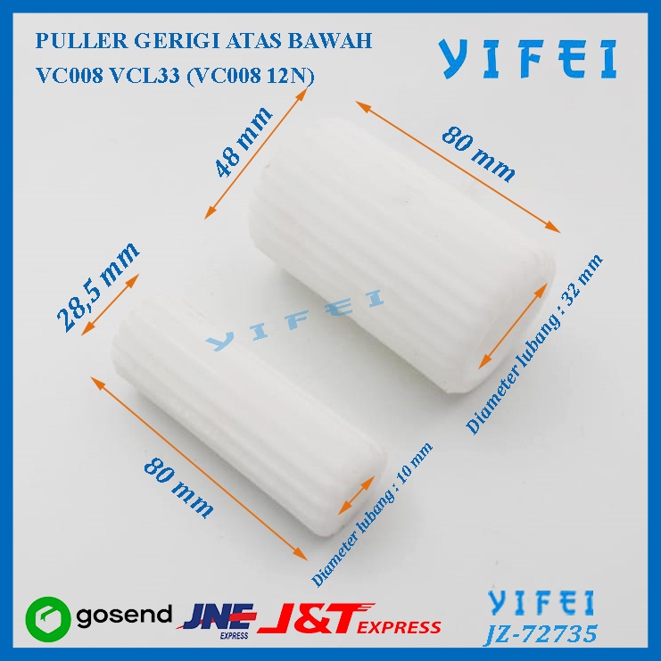 Puller Gerigi Karet SIRUBA VCL33 VC 008/ VC-008/ VC008 12N/YIFEI-72735