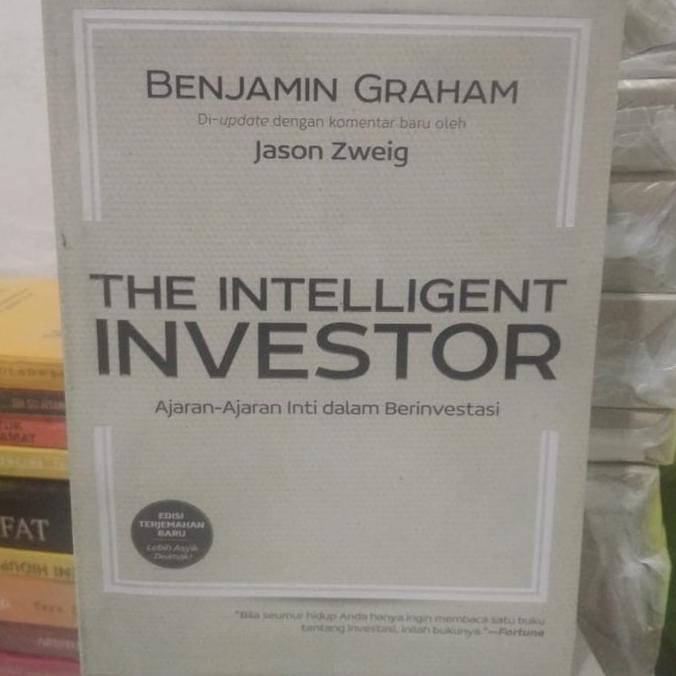 

BUKU THE INTELIGENT INVESTOR by BENJAMIN GRAHAM - Best Seller