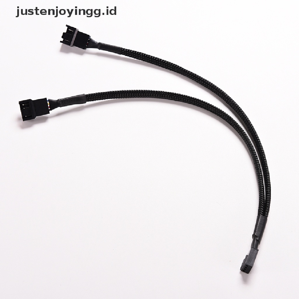 Kabel Adapter Splitter Y 4Pin PWM Ke Dual PWM Untuk Kipas Pendingin Komputer