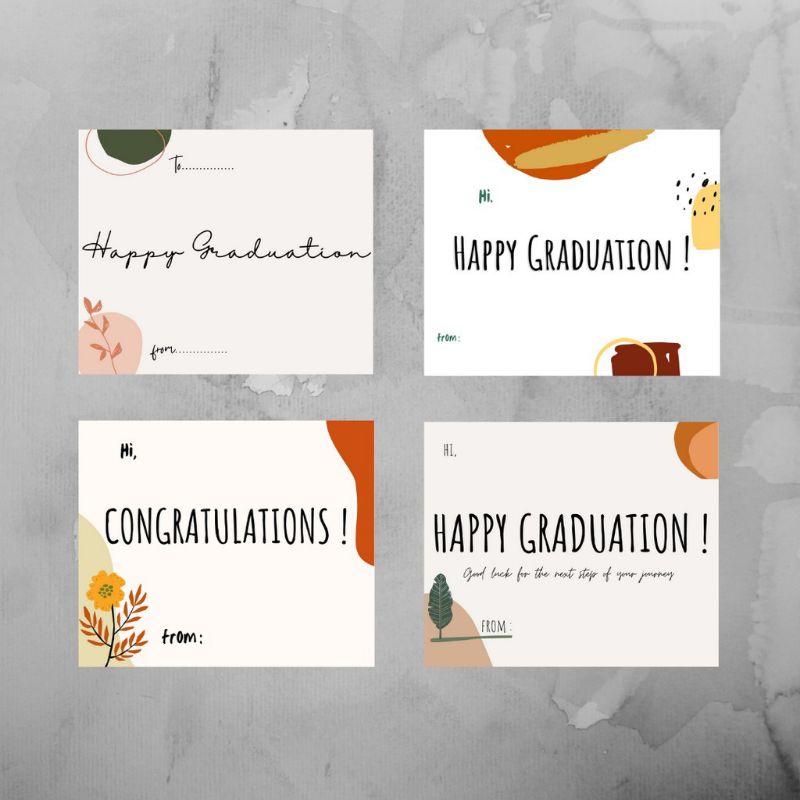 kartu ucapan/greeting card/gift card happy graduation