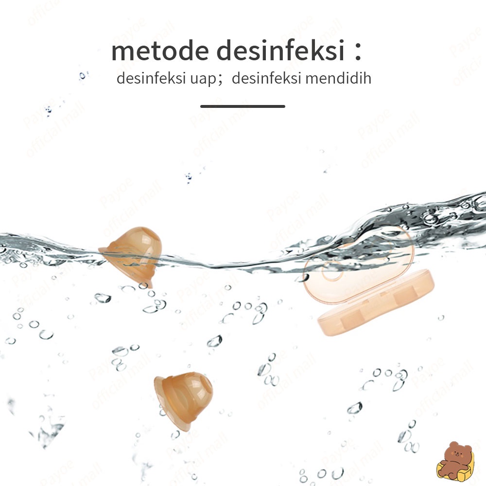 RK PAYOE Nipple Puller Penarik PutingPenutup Penarik Puting PayudaraSilikon