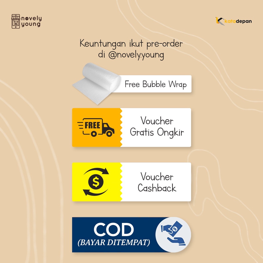 Novel Renjana - El Alicia - Kata Depan - Gratis Biaya Packing