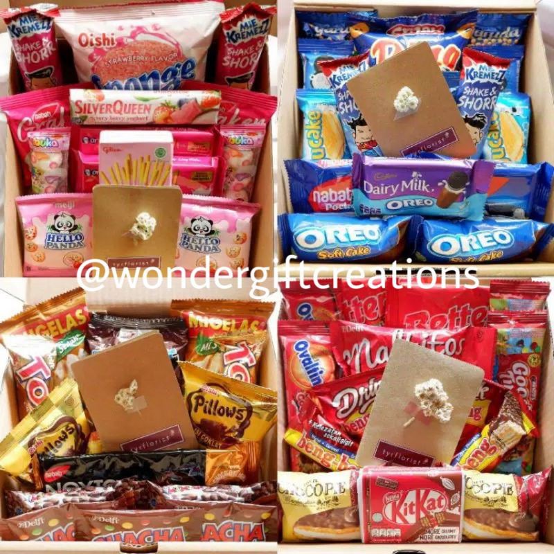 

[BISA CUSTOM] PAKET HAMPERS SNACK