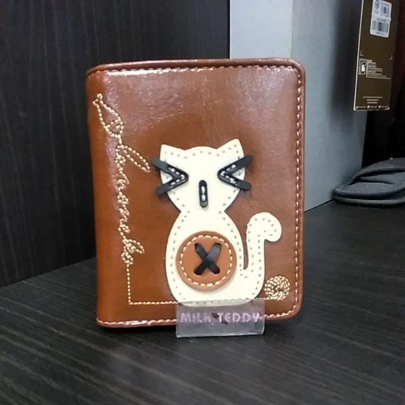 DCH 692020 DOMPET LIPAT CHATELAIN LEMONEKO READY WARNA COKLAT